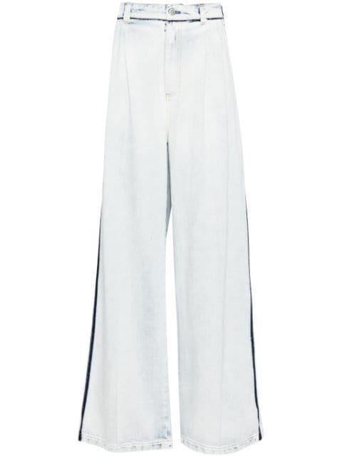 Memory Of wide-leg jeans by MAISON MARGIELA