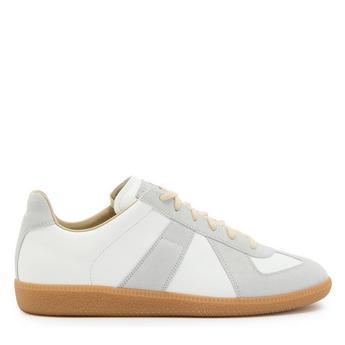 Men's Leather Low-Top Trainers by MAISON MARGIELA