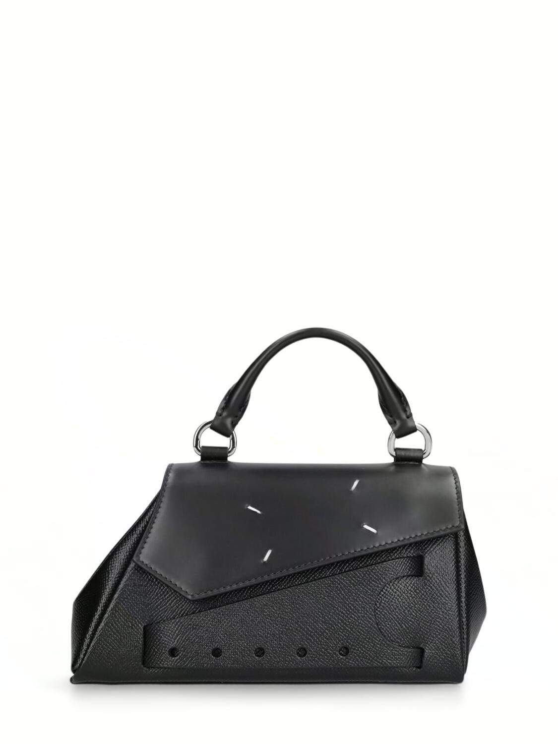 Micro Asymmetric Snatched Top Handle Bag by MAISON MARGIELA