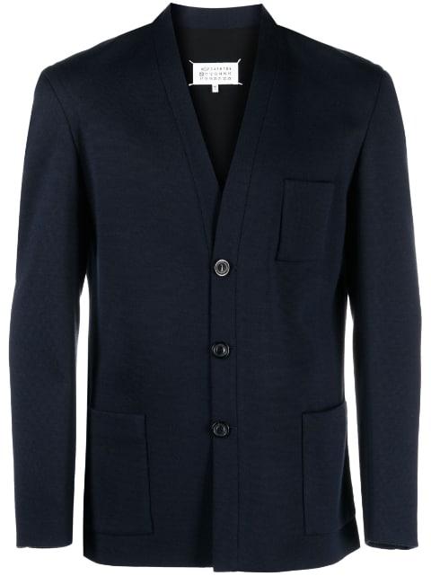 Milano-stitch single-breasted blazer by MAISON MARGIELA