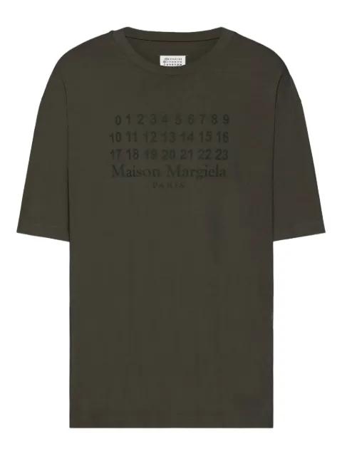 Numeric-logo T-shirt by MAISON MARGIELA