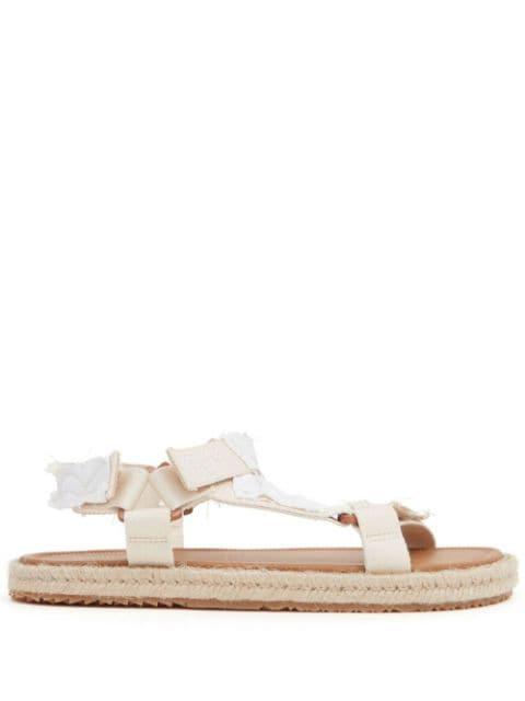 Patchwork hiking sandals by MAISON MARGIELA