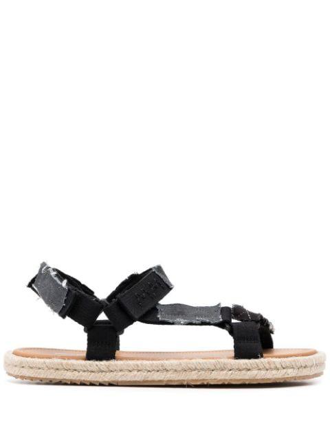 Patchwork hiking sandals by MAISON MARGIELA