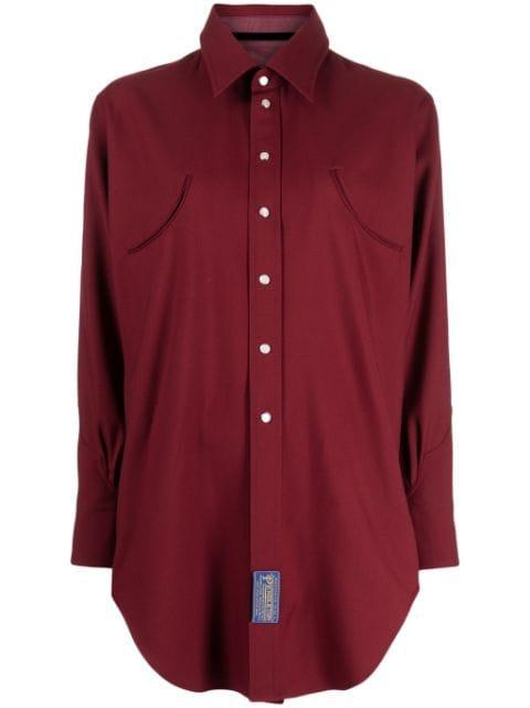 Pendleton reversible wool shirt by MAISON MARGIELA