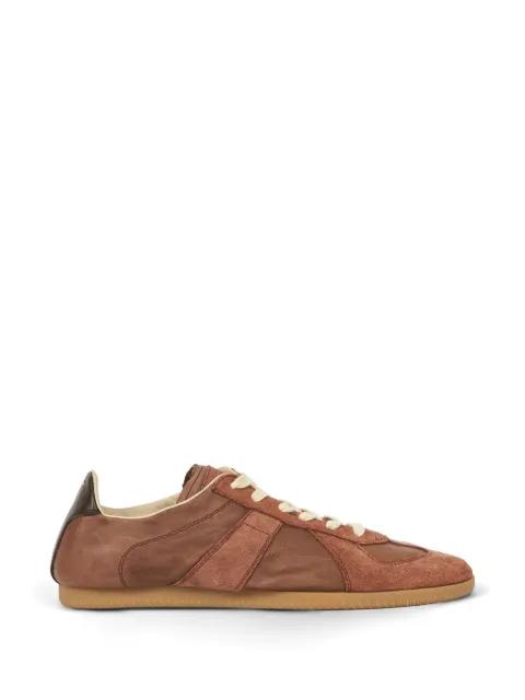 Replica Soft panelled leather sneakers by MAISON MARGIELA