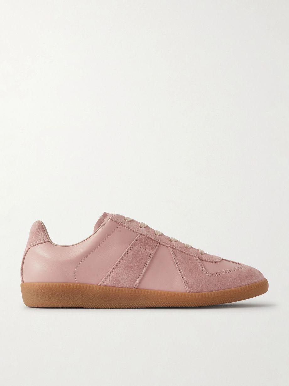 Replica leather and suede sneakers by MAISON MARGIELA Replica leather and suede sneakers by MAISON MARGIELA