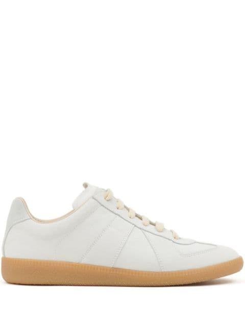 Replica leather sneakers by MAISON MARGIELA
