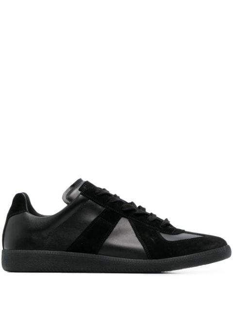 Replica low-top leather sneakers by MAISON MARGIELA