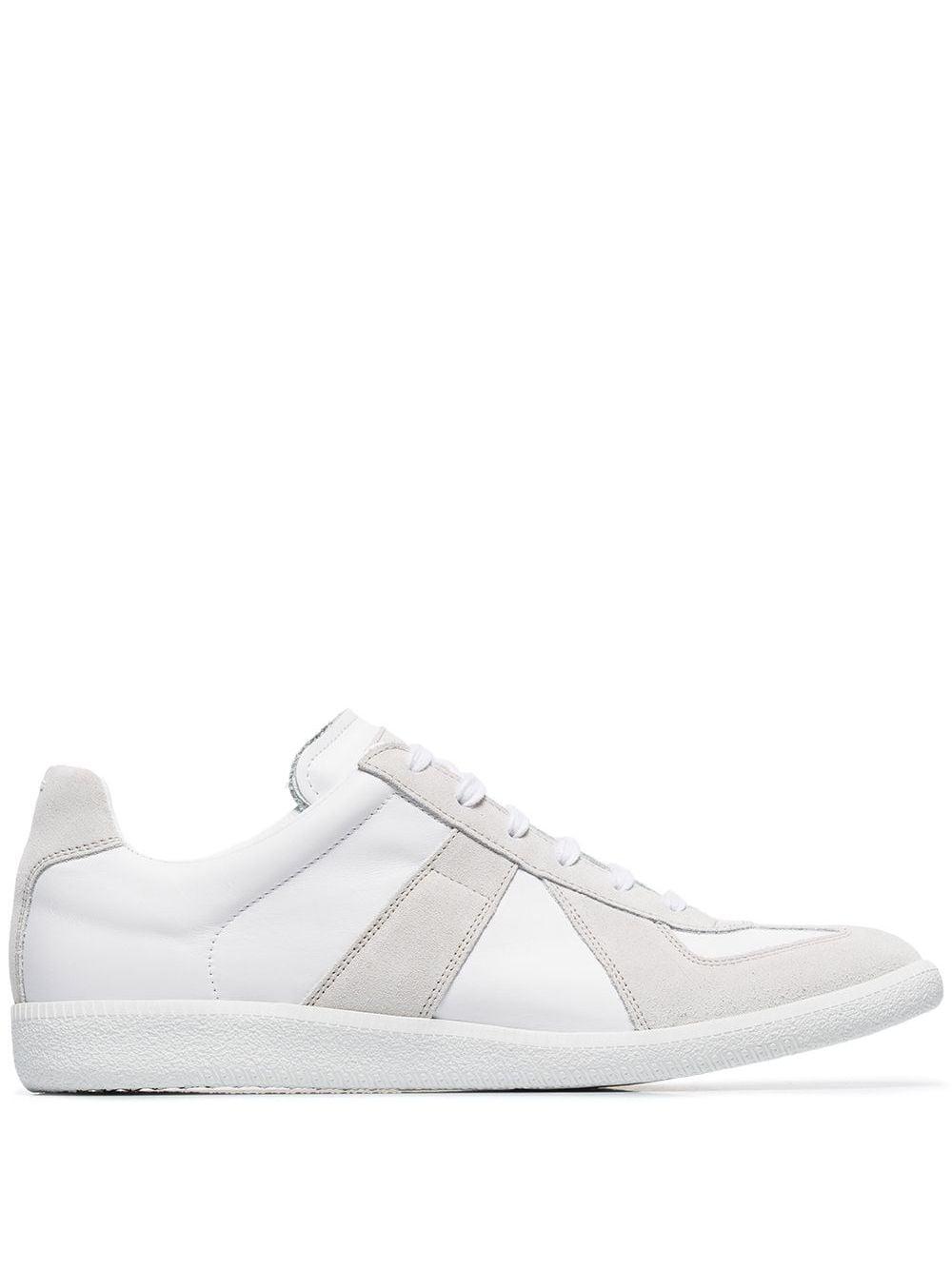 Replica low-top leather sneakers by MAISON MARGIELA