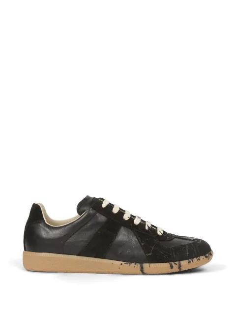 Replica paint-splatter sneakers by MAISON MARGIELA