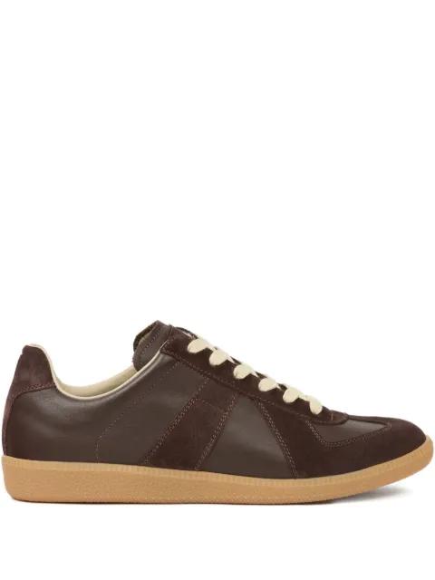 Replica panelled low-top sneakers by MAISON MARGIELA