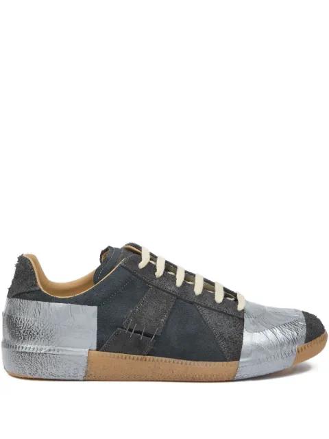 Replica panelled sneakers by MAISON MARGIELA