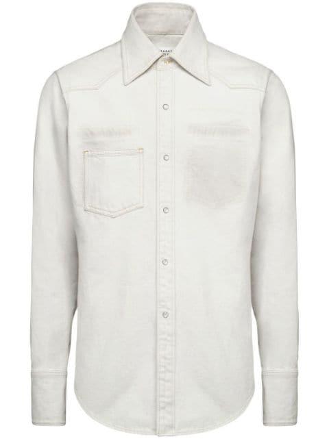 Selvedge denim shirt by MAISON MARGIELA