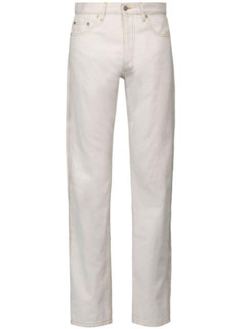 Selvedge straight-leg jeans by MAISON MARGIELA