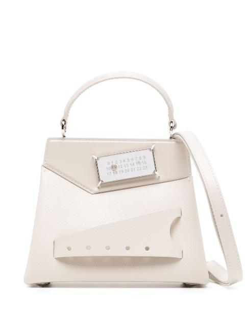 Snatched leather shoulder bag by MAISON MARGIELA