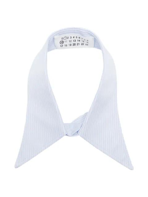 Striped collar tie by MAISON MARGIELA