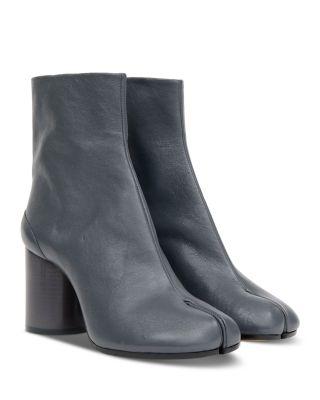 Tabi Leather Ankle Boots by MAISON MARGIELA