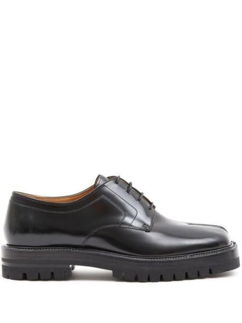 Tabi leather Derby shoes by MAISON MARGIELA