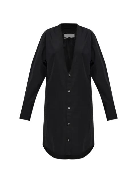 V-neck shirt dress by MAISON MARGIELA