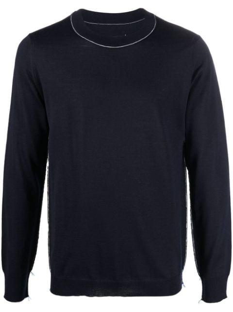 Work-In-Progress wool jumper by MAISON MARGIELA