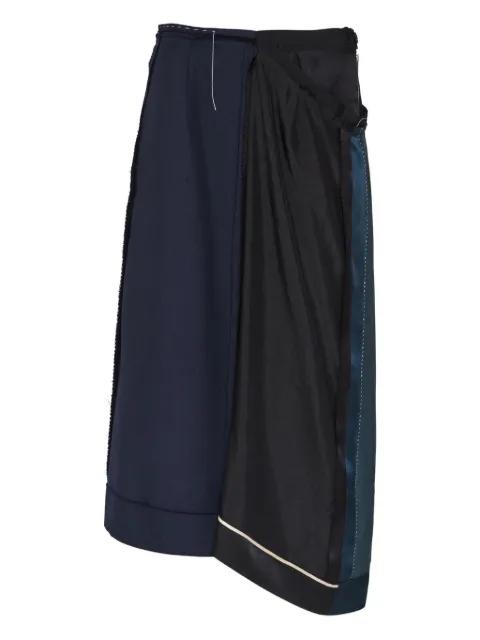 asymmetric midi skirt by MAISON MARGIELA