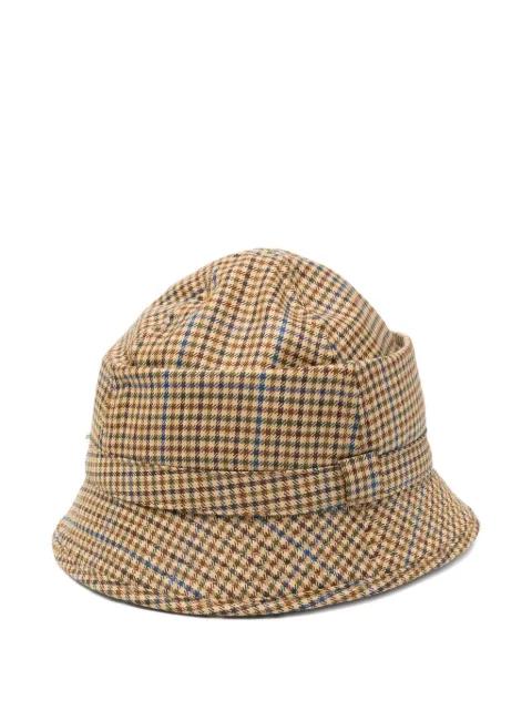 buckle-detail hat by MAISON MARGIELA