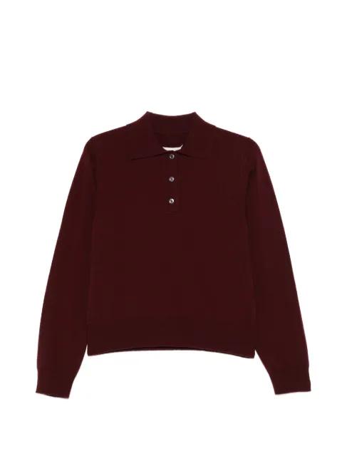 button-fastening polo top by MAISON MARGIELA