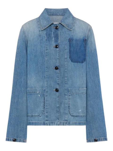 button-up denim shirt by MAISON MARGIELA