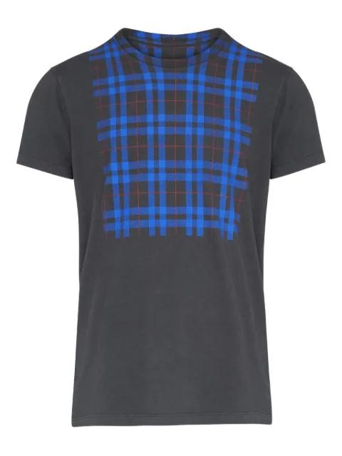 check-panel T-Shirt by MAISON MARGIELA