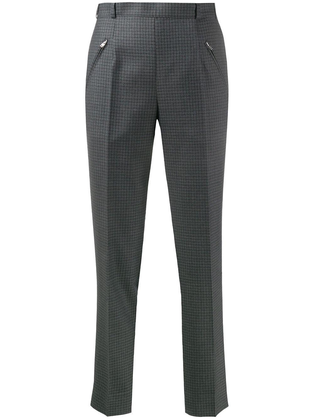 check tapered trousers by MAISON MARGIELA