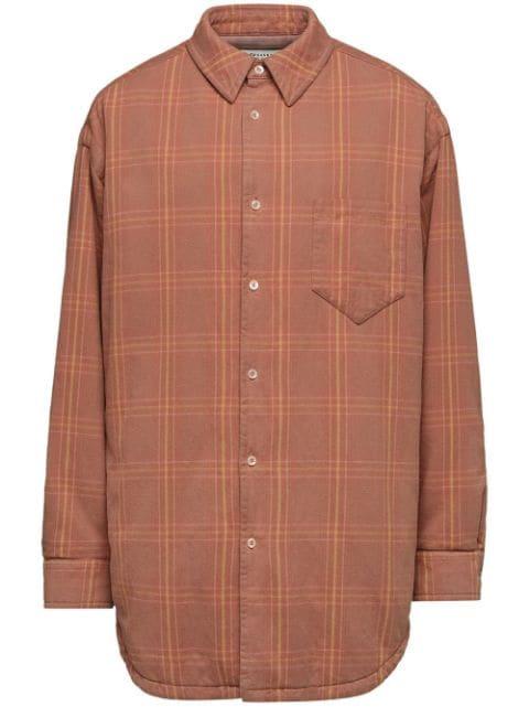 checked cotton shirt by MAISON MARGIELA