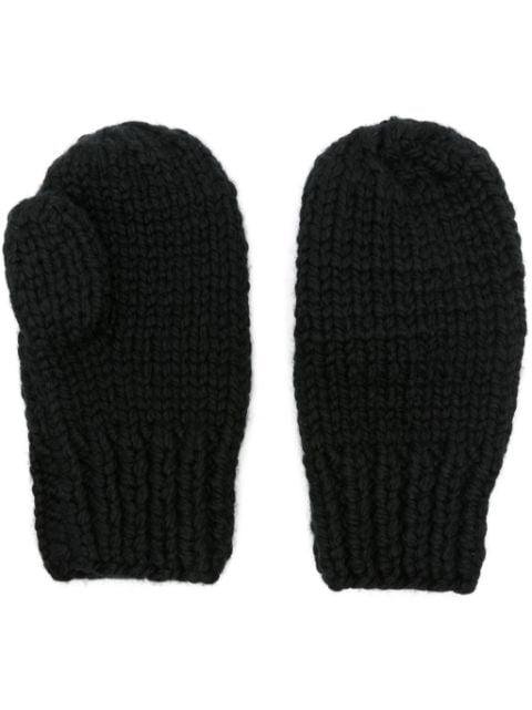 chunky-knit full-finger gloves by MAISON MARGIELA