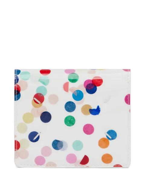 confetti-print Clip wallet by MAISON MARGIELA