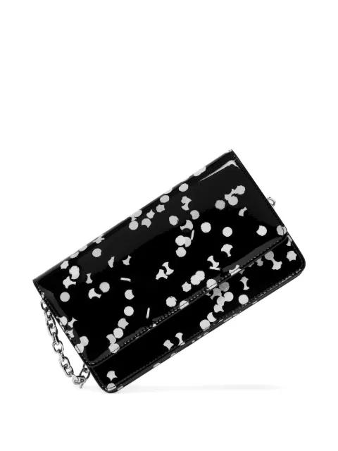 confetti-print four-stitch wallet by MAISON MARGIELA