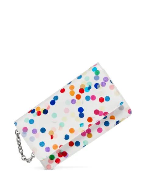 confetti-print on-chain wallet by MAISON MARGIELA
