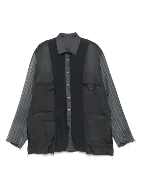 contrast-sleeves jacket by MAISON MARGIELA