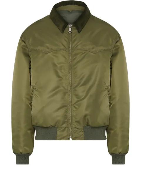corduroy-collar bomber jacket by MAISON MARGIELA