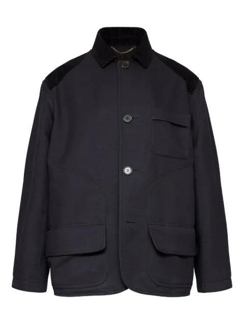 corduroy-collar overshirt by MAISON MARGIELA