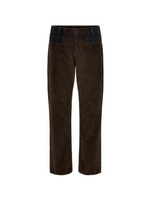 corduroy straight-leg jeans by MAISON MARGIELA