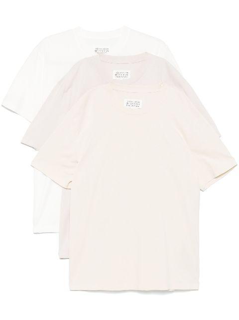 cotton T-shirt (pack of three) by MAISON MARGIELA