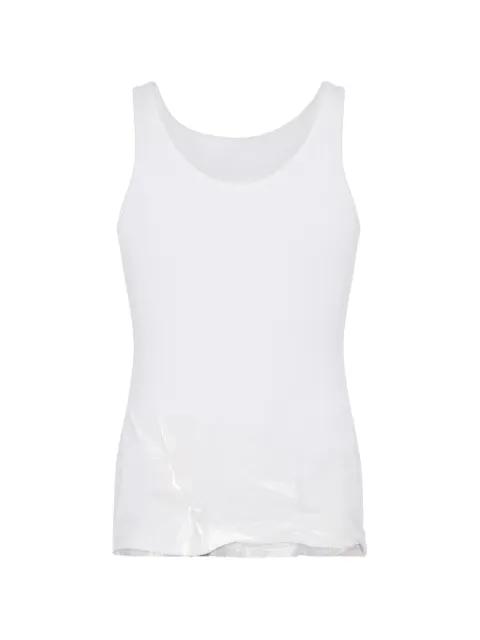 cotton tank top by MAISON MARGIELA