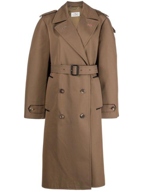 cotton trench coat by MAISON MARGIELA