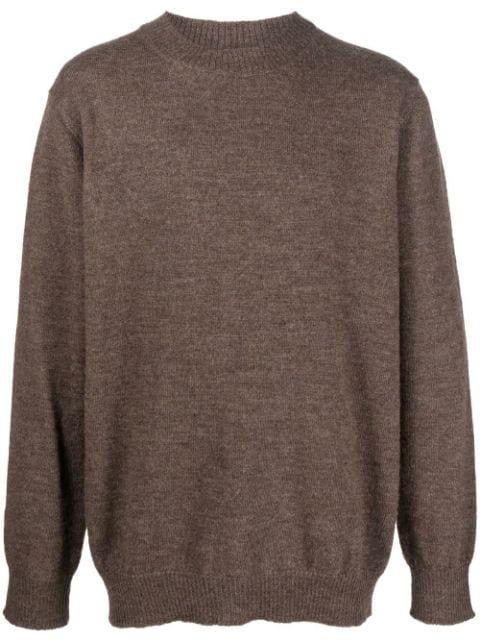 crew-neck alpaca-blend jumper by MAISON MARGIELA
