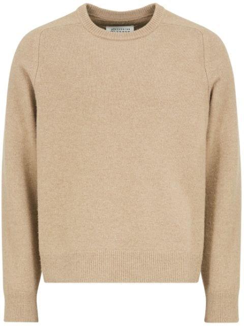 crew-neck wool sweater by MAISON MARGIELA