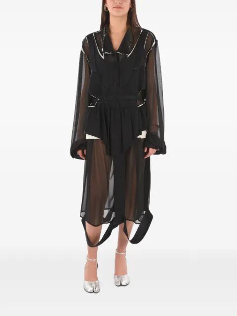 cut-out midi dress by MAISON MARGIELA