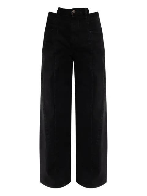 cutout-panel pants by MAISON MARGIELA