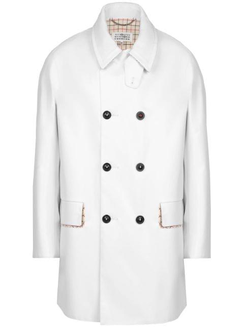 double-breasted coat by MAISON MARGIELA