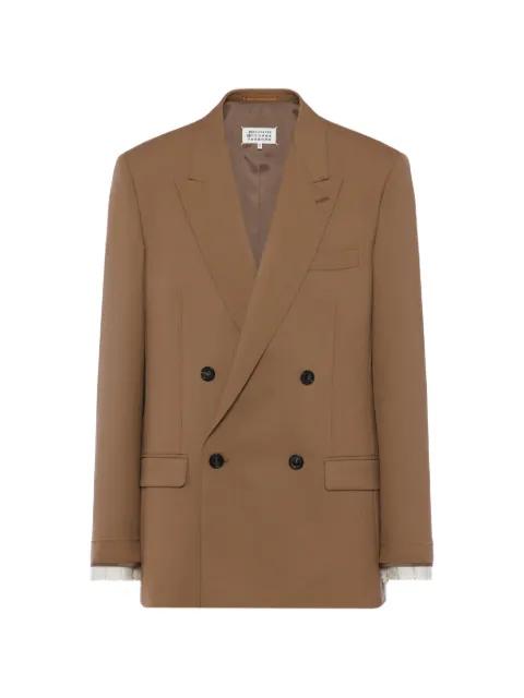 double-breasted pocket jacket by MAISON MARGIELA