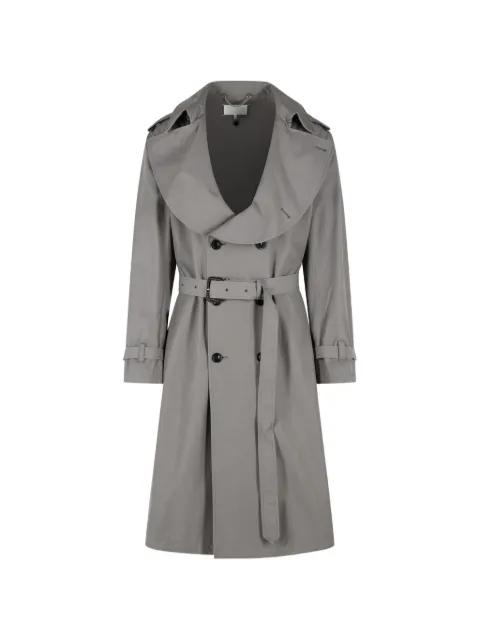 double-breasted trench coat by MAISON MARGIELA