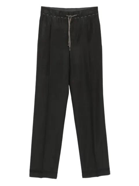 drawstring-waist trousers by MAISON MARGIELA